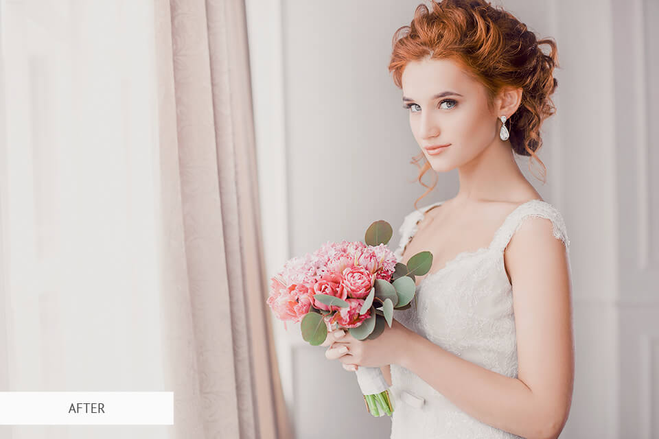 free photoshop action for wedding portraits